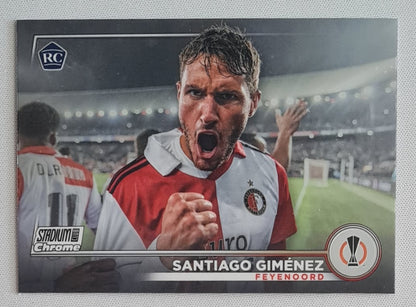 Santiago Gimenez - 2023 Topps Stadium Club Chrome (RC) Feyenoord (EL) #13