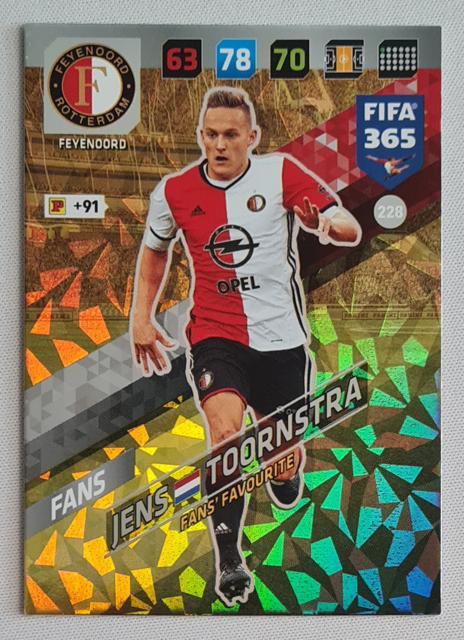 Jens Toornstra - Panini Adrenalyn XL Feyenoord (FIFA 365)