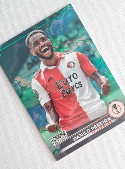 Danilo Pereira - 2023 Topps (EL) Feyenoord Aqua/Green Electric #57 /225