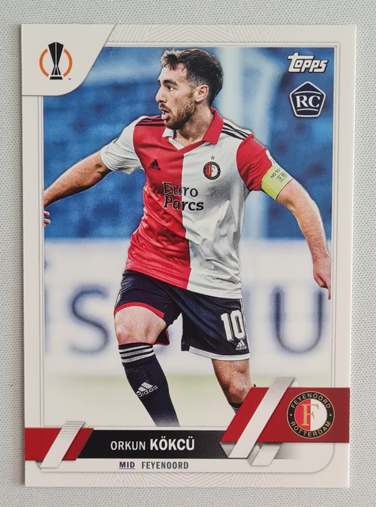 Orkun Kokcu - 2023 Topps (RC) Feyenoord (EL) #151