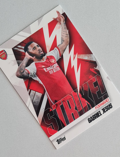 Gabriel Jesus - 2024 Topps Arsenal Strike! #36