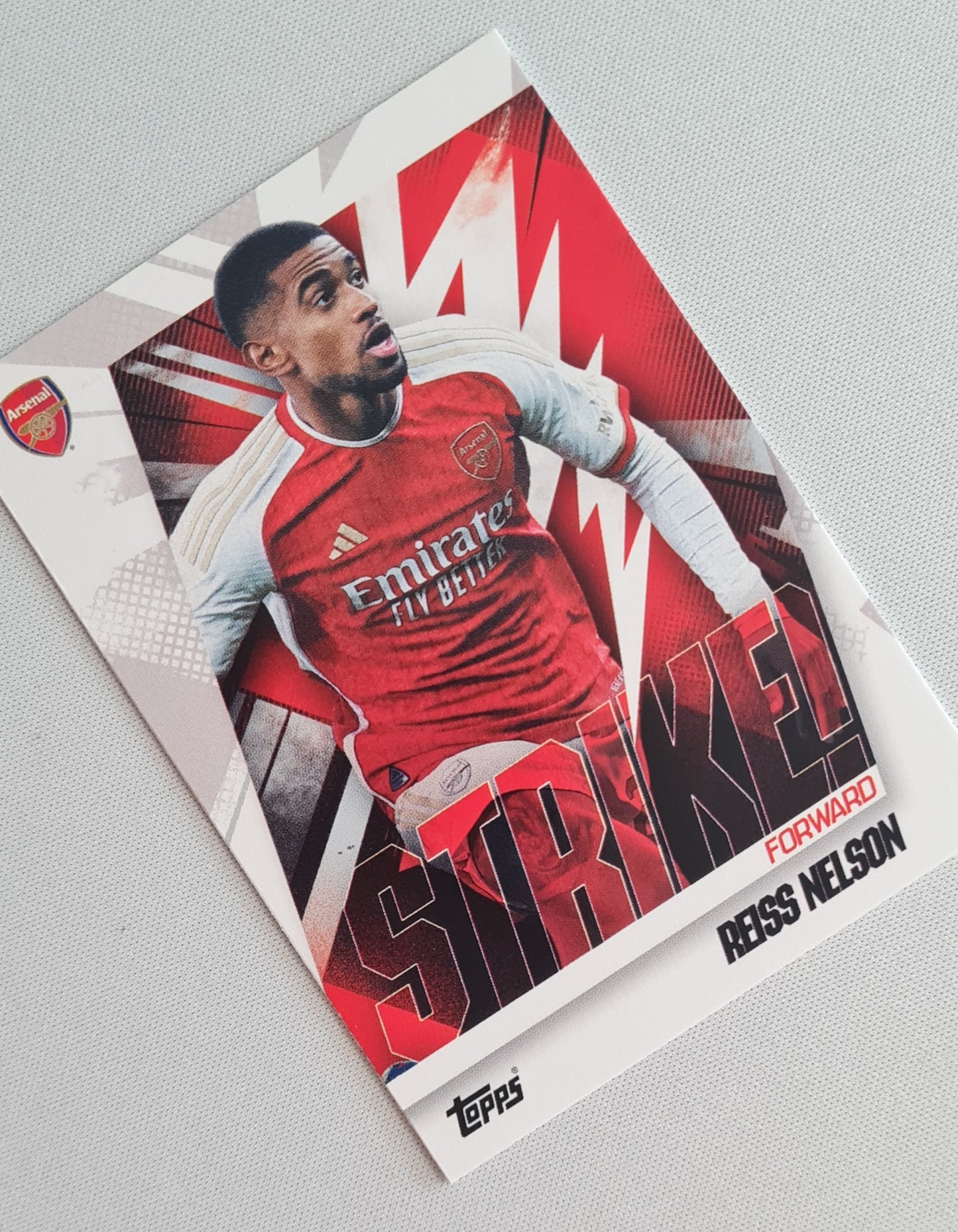 Reiss Nelson - 2024 Topps Arsenal Strike! #45