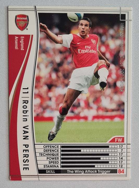 Robin van Persie - 2008 Panini Arsenal FC (FW) Oriental Card 095/336