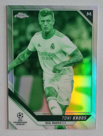 Toni Kroos - 2022 Topps Chrome Real Madrid C.F. #8 /225 Refractor