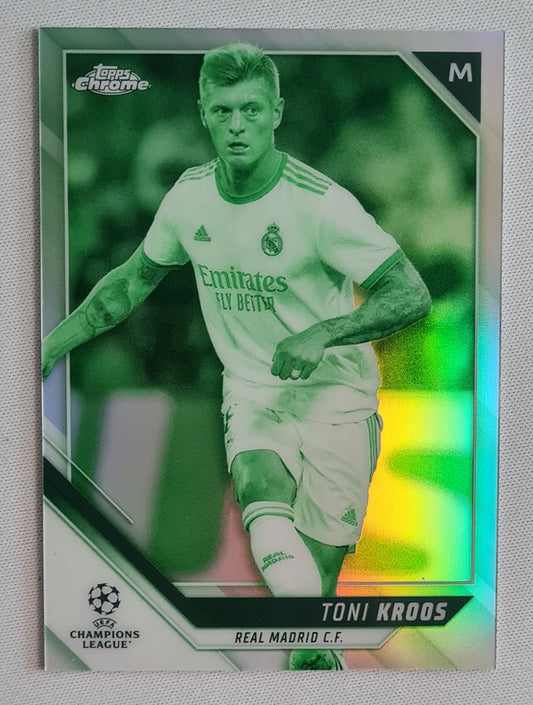 Toni Kroos - 2022 Topps Chrome Real Madrid C.F. #8 /225 Refractor