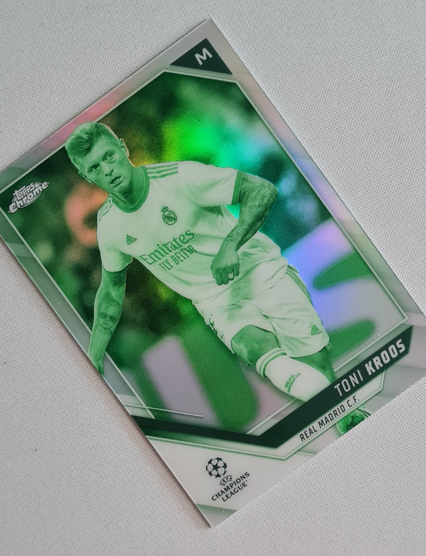 Toni Kroos - 2022 Topps Chrome Real Madrid C.F. #8 /225 Refractor