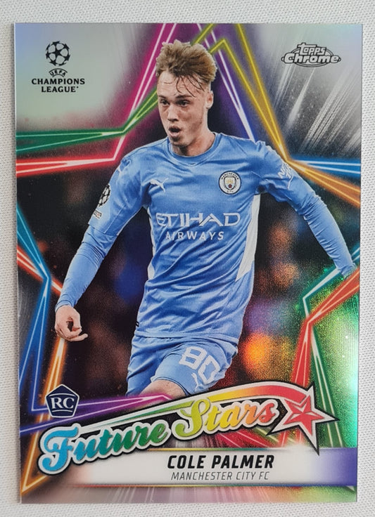 Cole Palmer - 2022 Topps Chrome Future Stars (RC) Manchester City (CL) #FS-11