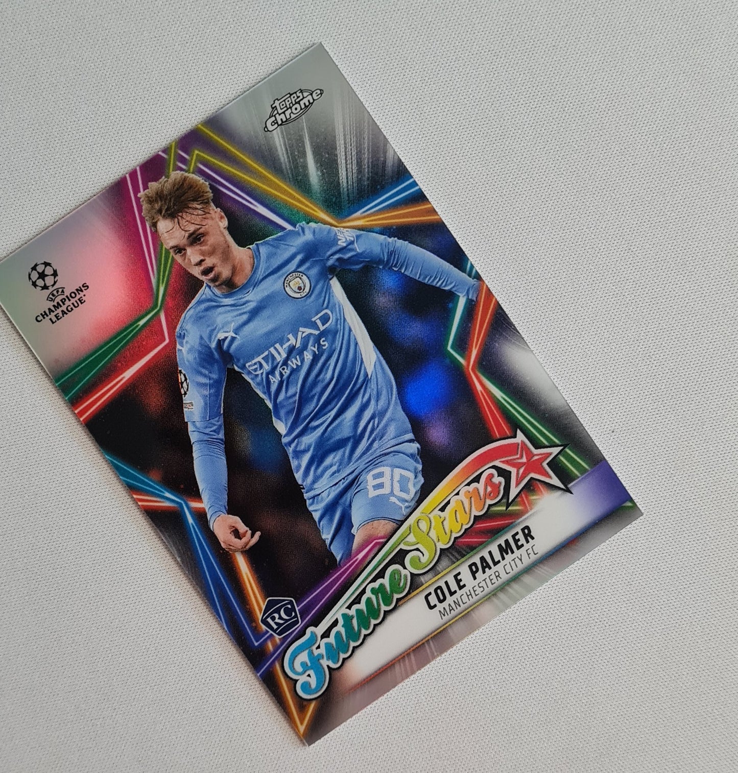 Cole Palmer - 2022 Topps Chrome Future Stars (RC) Manchester City (CL) #FS-11