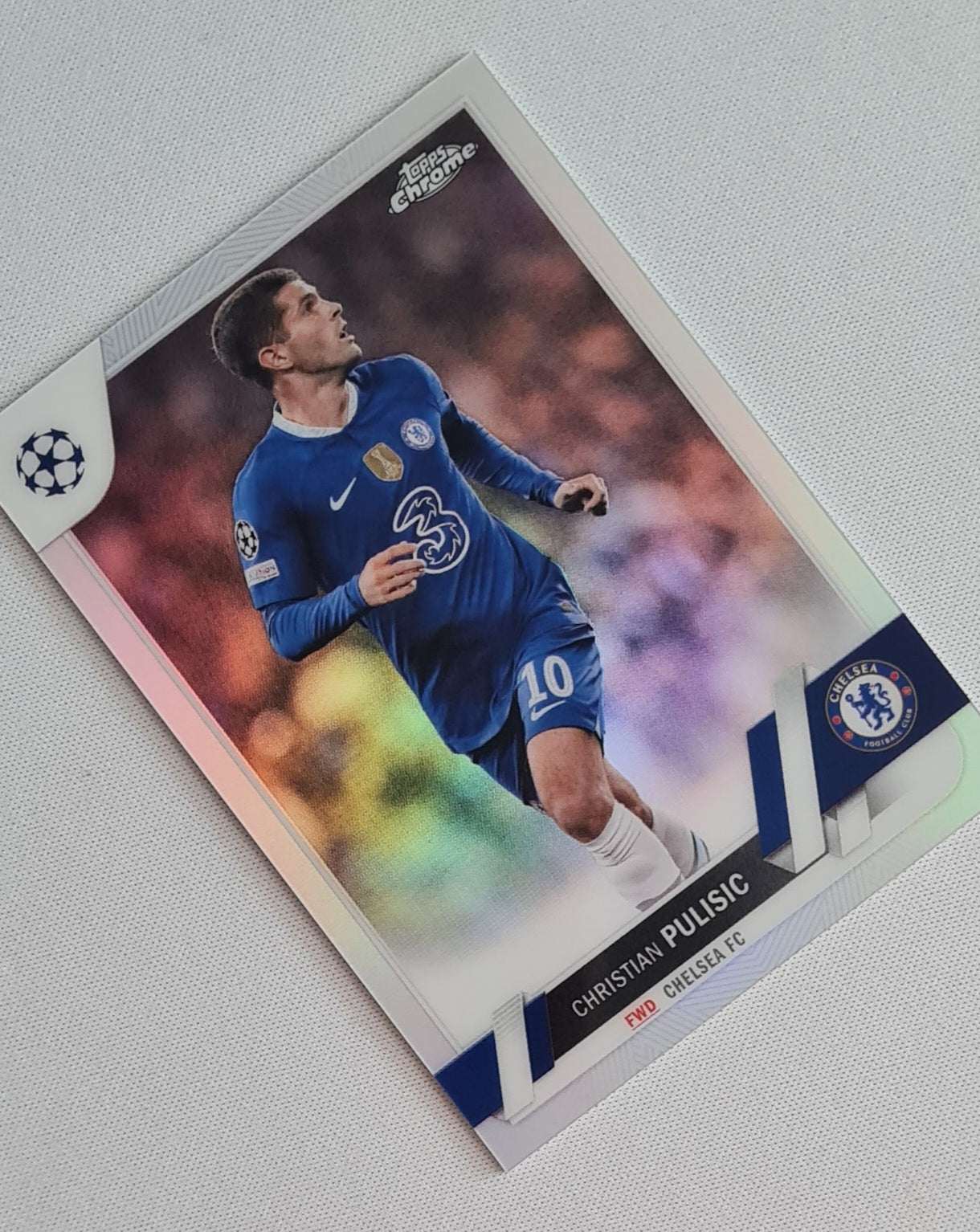 Christian Pulisic - 2022/23 Topps Chrome UEFA Club Competitions #144 Chelsea FC
