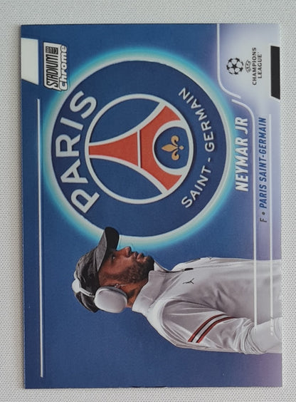 Neymar Jr - 2022/23 Topps Stadium Club Chrome UEFA #100 Paris Saint-Germain