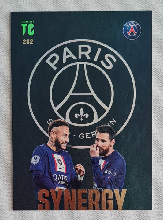 Messi & Neymar Jr - 2023 Panini Top Class Synergy #232 Paris Saint-Germain