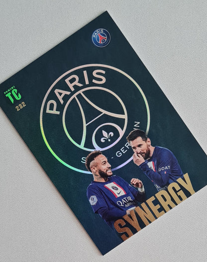 Messi & Neymar Jr - 2023 Panini Top Class Synergy #232 Paris Saint-Germain