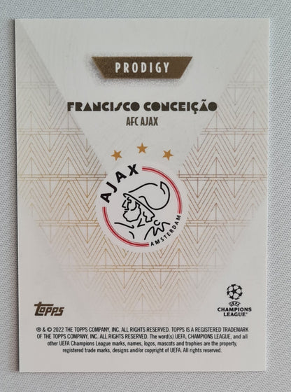 Francisco Conceicao - 2022/23 Topps Deco Prodigy AFC Ajax
