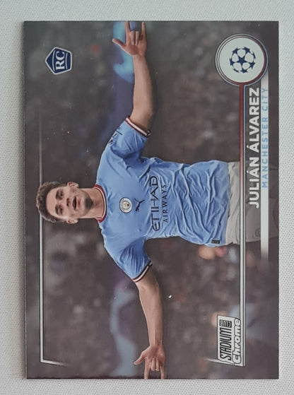 Julian Alvarez - 2023 Topps Stadium Chrome Manchester City (RC) #14