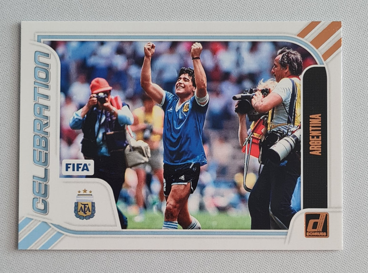 Diego Maradona - 2023/24 Panini Donruss Soccer FIFA Argentina Celebration #11