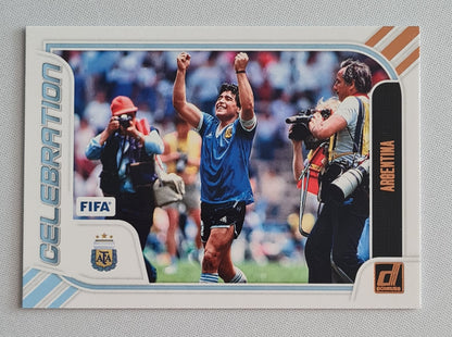 Diego Maradona - 2023/24 Panini Donruss Soccer FIFA Argentina Celebration #11