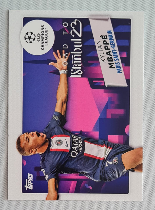 Kylian MBappe -2023 Topps (CL) Road to Istanbul - Paris Saint-Germain #RF-16