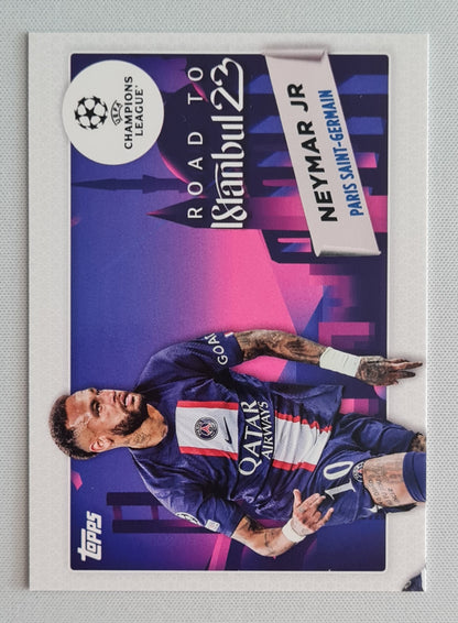 Neymar Jr. -  2023 Topps (CL) Road to Instanbul - Paris Saint-Germain #RF-17
