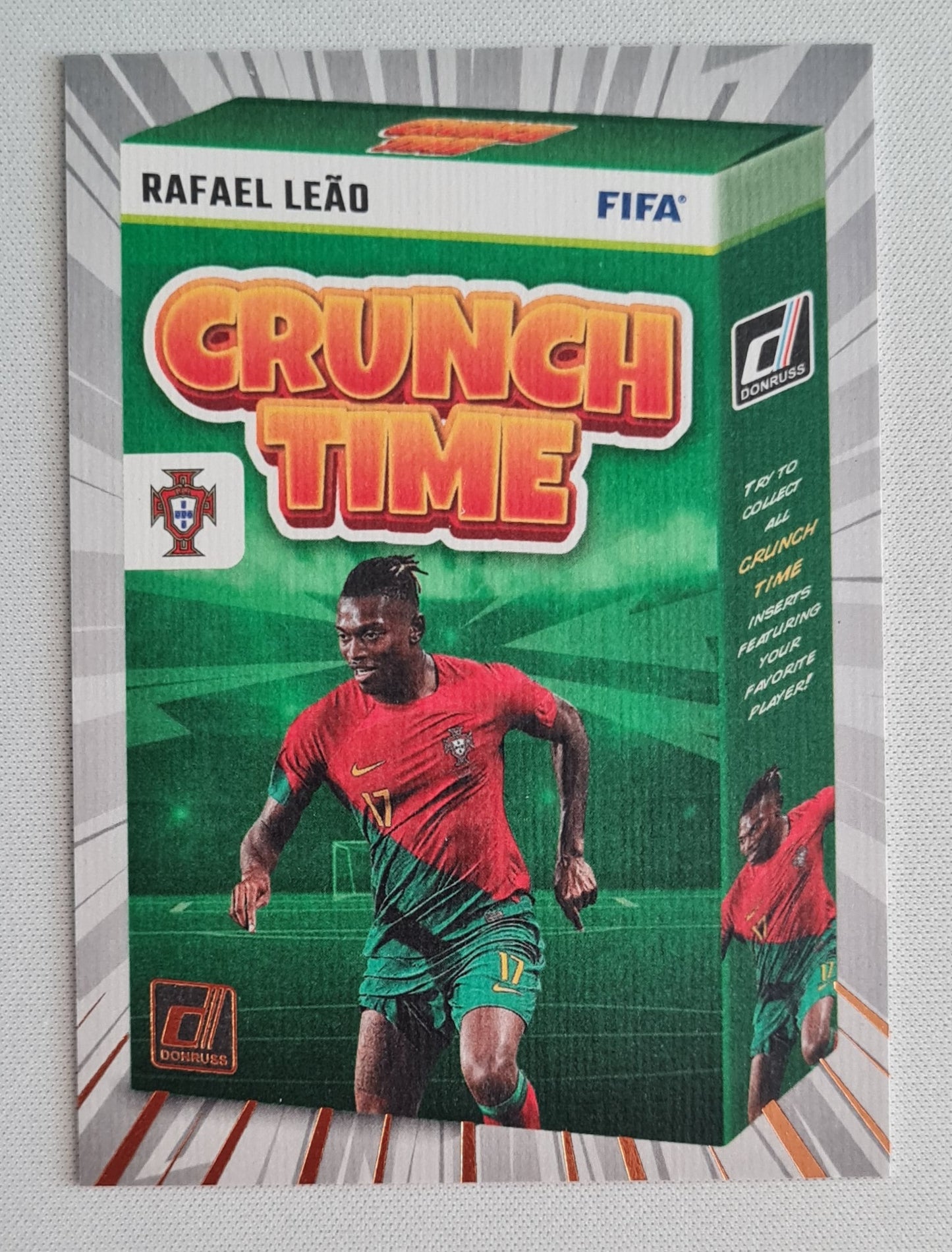 Rafael Leao - 2023/24 Panini Donruss Soccer Crunch Time #3