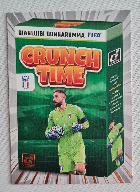 Gianluigi Donnarumma - 2023/24 Panini Donruss Soccer Crunch Time #17