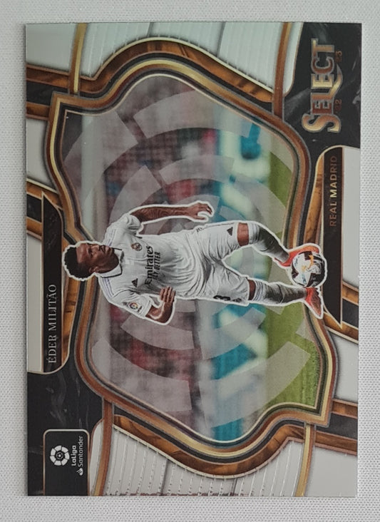 Eder Militao - 2023 Panini Select La Liga Soccer Field Level #226 Real Madrid