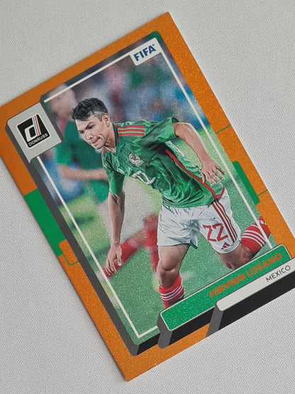 Hirving Lozano - 2022/23 Panini Donruss Orange Foil #81 Mexico