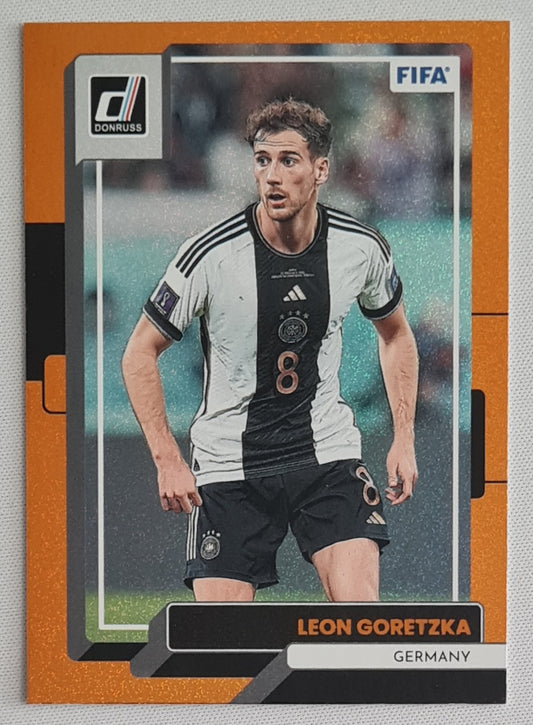 Leon Goretzka - 2022/23 Panini Donruss Orange Foil #59 Germany
