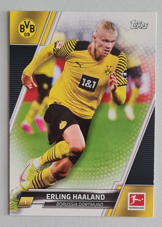 Erling Haaland - 2021/22 Topps Bundesliga #53 Borussia Dortmund
