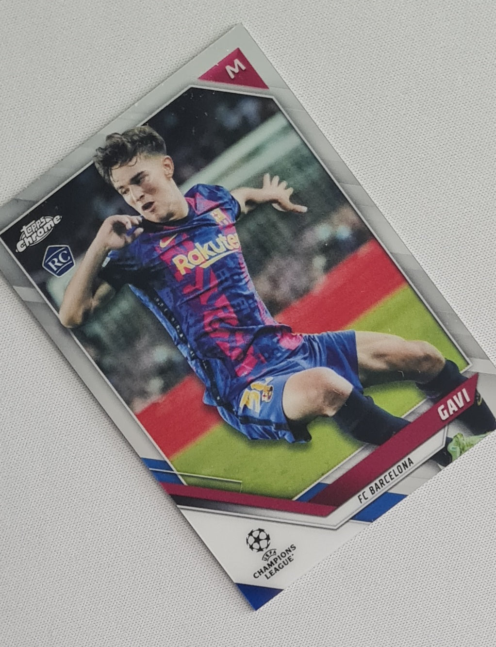 Gavi - 2021/22 Topps Chrome UCL #25 FC Barcelona