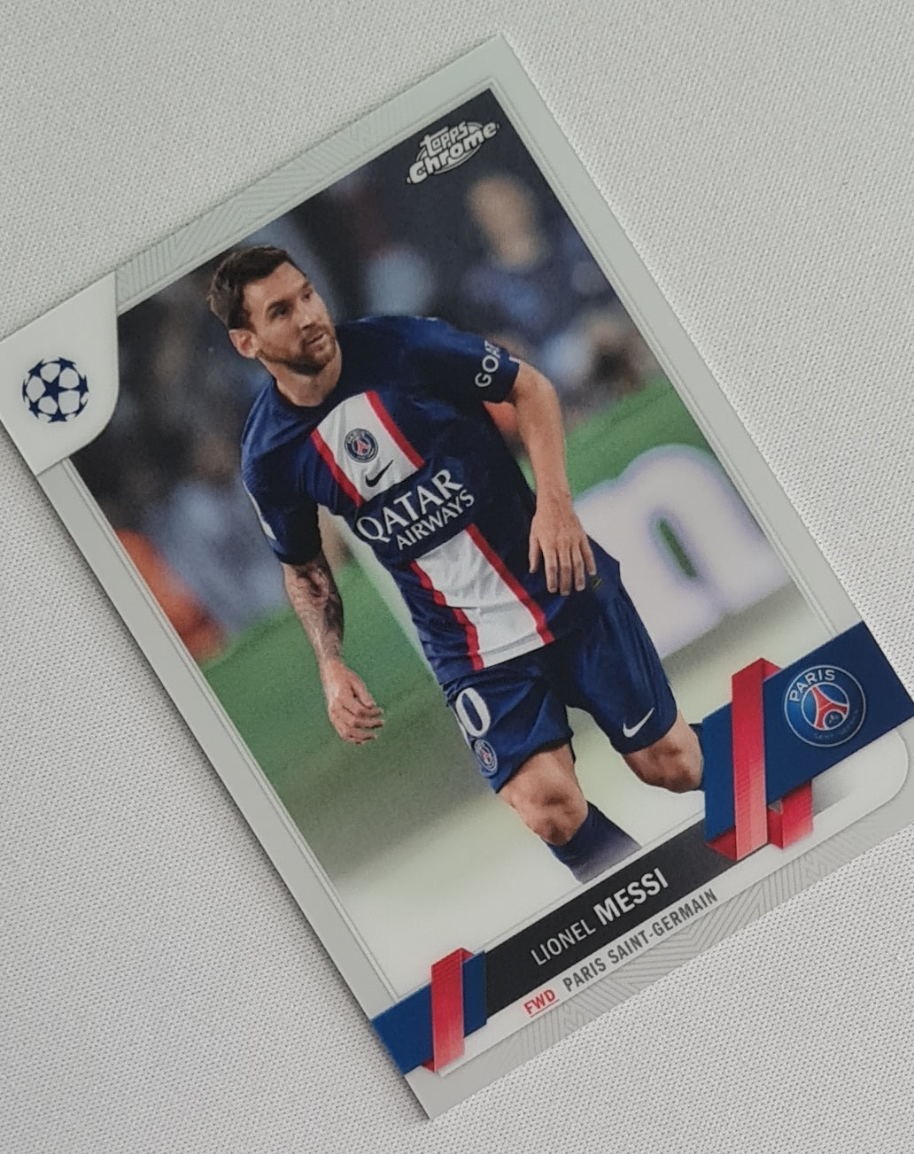 Lionel Messi - 2022/23 Topps Chrome UEFA Club Competitions #1 Paris Saint-Germain