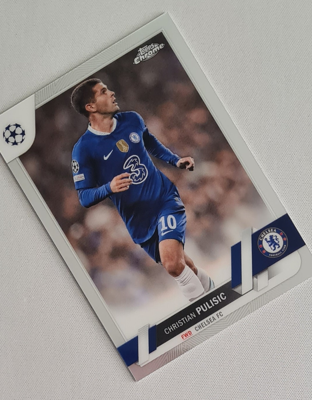 Christian Pulisic - 2022/23 Topps Chrome UEFA Club Competitions #144 Chelsea FC