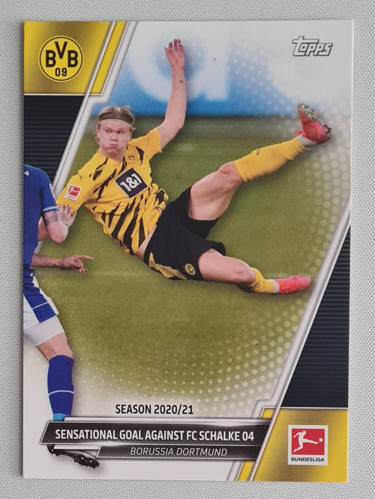 Erling Haaland - 2021/22 Topps Bundesliga #190 Borussia Dortmund