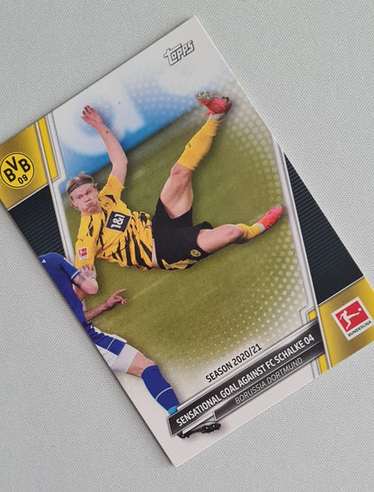 Erling Haaland - 2021/22 Topps Bundesliga #190 Borussia Dortmund