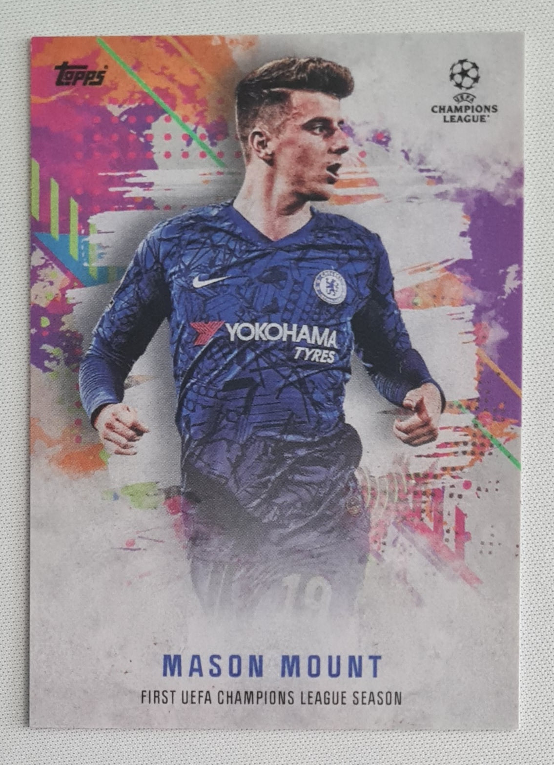 Mason Mount - 2022 Topps UEFA Curated First League Season Chelsea