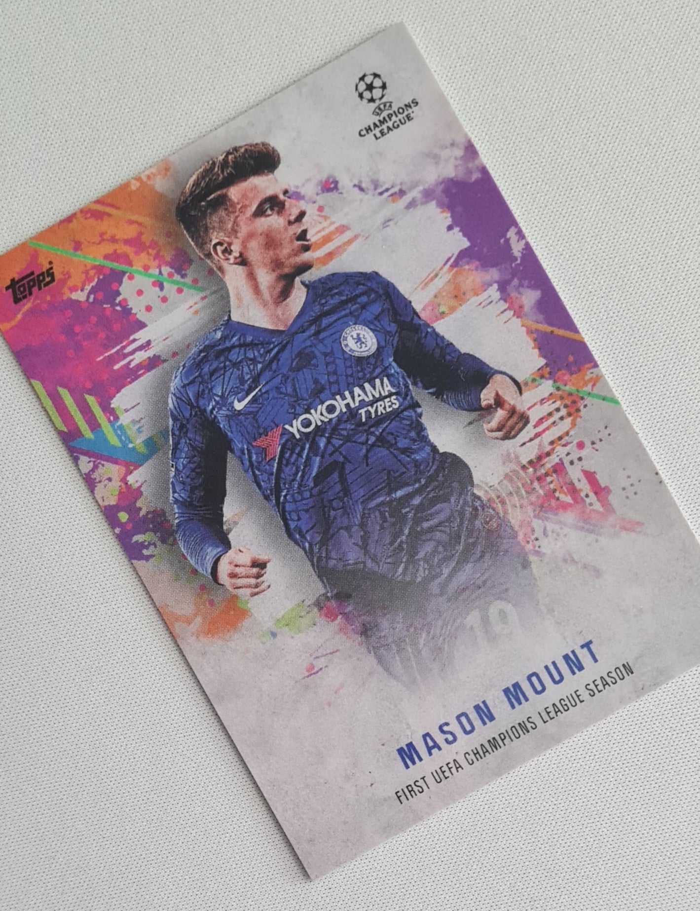 Mason Mount - 2022 Topps UEFA Curated First League Season Chelsea