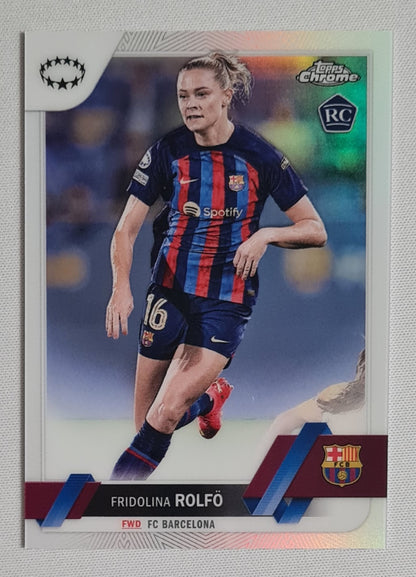 Fridolina Rolfö - 2023 Topps Chrome FC Barcelona (CL) (RC) #39