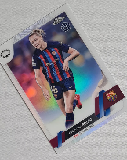 Fridolina Rolfö - 2023 Topps Chrome FC Barcelona (CL) (RC) #39