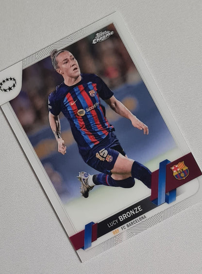 Lucy Bronze - 2023 Topps Chrome FC Barcelona (CL) #15