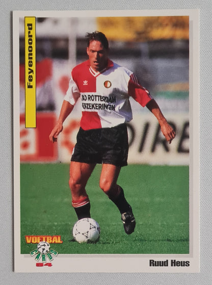 Ruud Heus - 1994 Panini Voetbal Cards Rotterdam Feyenoord #21
