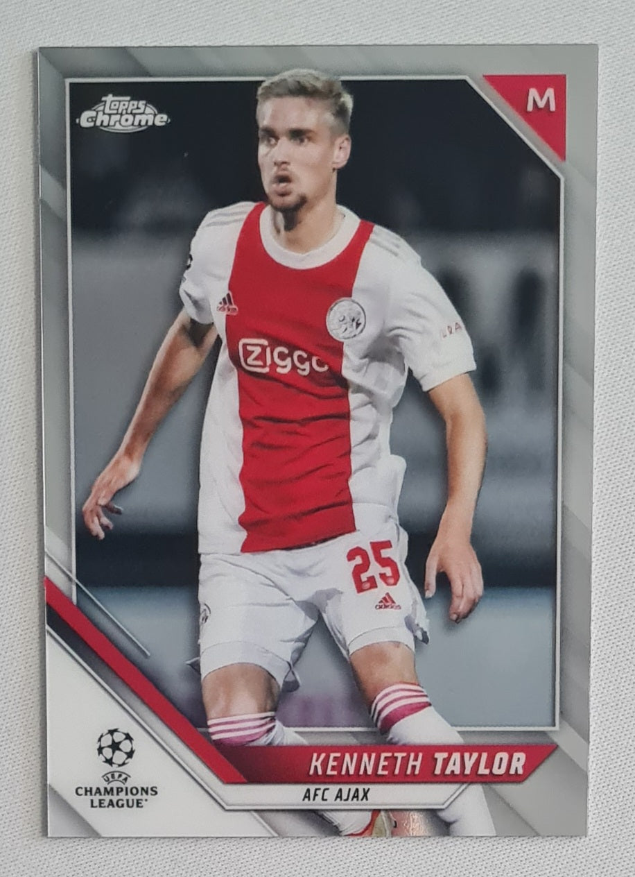 Kenneth Taylor - 2022 Topps Chrome AFC Ajax Champions League #126