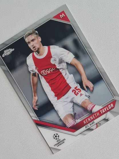 Kenneth Taylor - 2022 Topps Chrome AFC Ajax Champions League #126