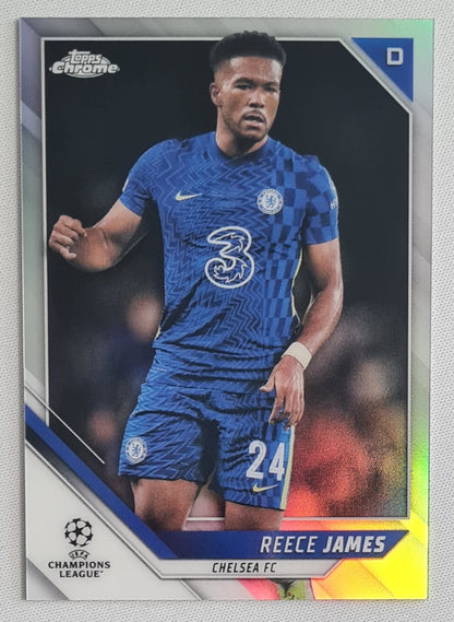 Reece James - 2022 Topps Chrome Chelsea FC Champions League #35 Refractor