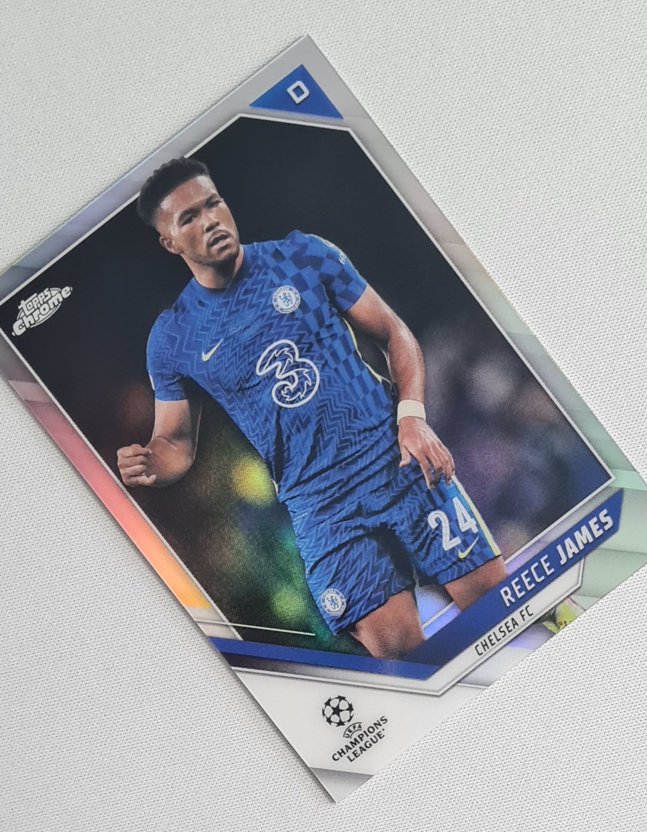 Reece James - 2022 Topps Chrome Chelsea FC Champions League #35 Refractor