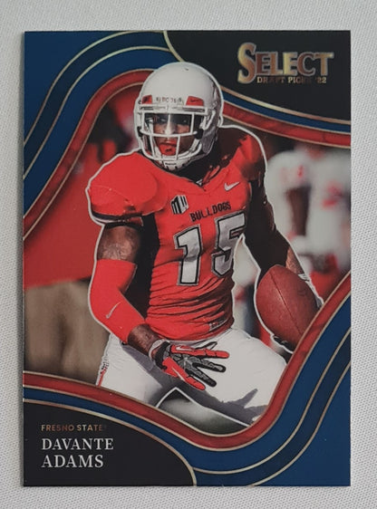 Davante Adams - 2022 Panini Select Draft Picks Fresno State Bull Dogs #129 Prizm Level