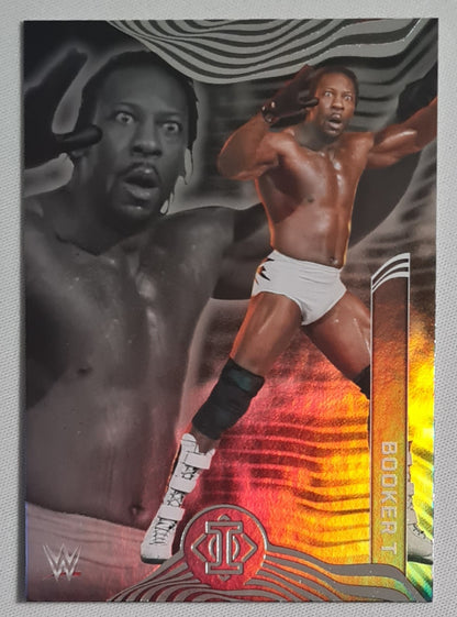 Booker T - 2022 Panini Chronicles Illusions WWE Legends #274 Refractor