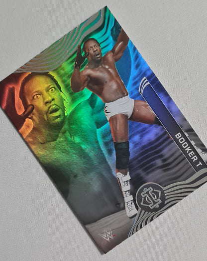 Booker T - 2022 Panini Chronicles Illusions WWE Legends #274 Refractor
