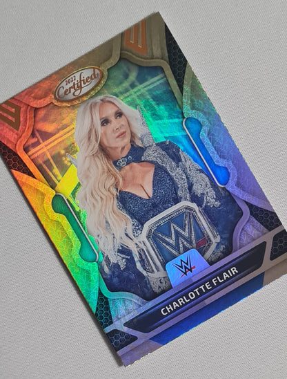 Charlotte Flair - 2022 Panini Chronicles Certified WWE Smack Down #221
