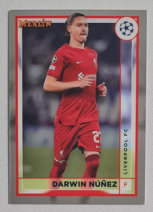 Darwin Nunez - 2023 Topps Merlin Collection Liverpool FC (CL) #86