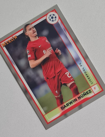 Darwin Nunez - 2023 Topps Merlin Collection Liverpool FC (CL) #86