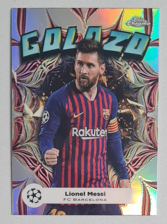 Lionel Messi - 2024 Topps Chrome Golazo FC Barcelona (CL) #GL-5
